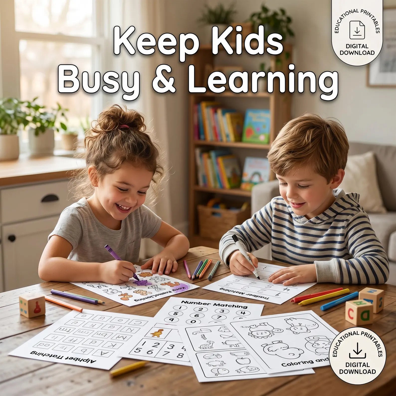 500,000+ Educational Kids Resources Bundle PLR MRR